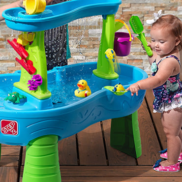 Rain Showers Splash Pond Water Table Selected as Most Wanted Summer Ou ...