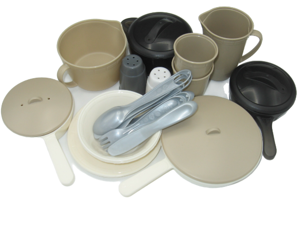 Dish Set 22 Piece Cream (142646)