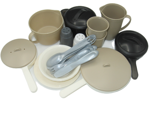 Dish Set 22 Piece Cream (142646)