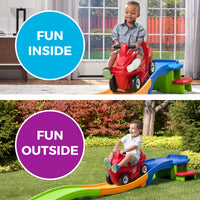 Up & Down Roller Coaster Rapid Ride & Hide fun indoors or outdoors