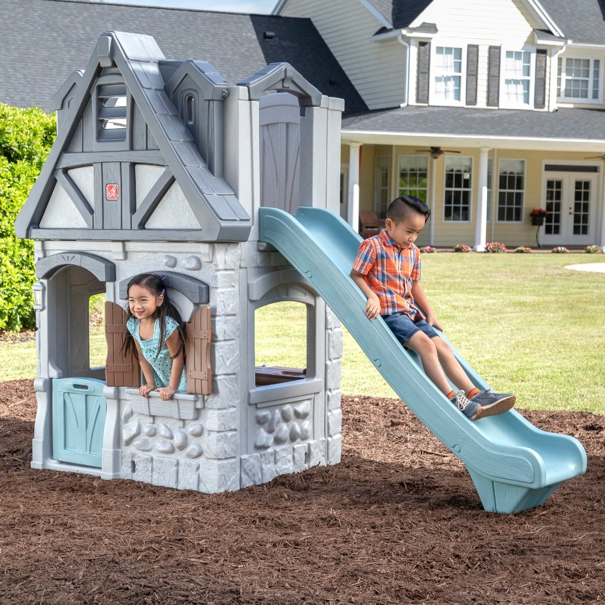 Enchanting Adventures 2 Story Playhouse Slide