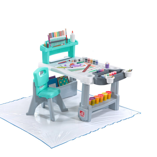 Deluxe Creative Projects Art Desk With Splat Mat™ Parts