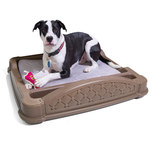 Close 'N' Cozy Hideaway Dog Bed™-Brown Parts