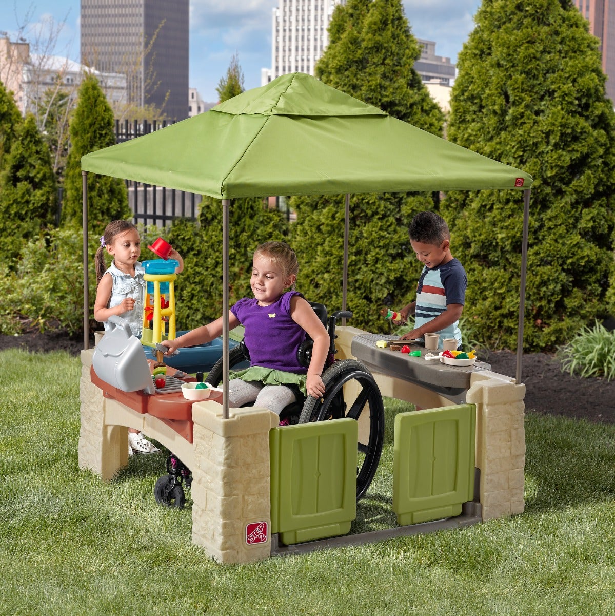 Step 2 canopy patio playset on sale